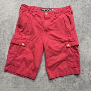 Wearfirst Cargo Shirts Mens Red‎ Measured 35x12 Casual Outdoor Hiking